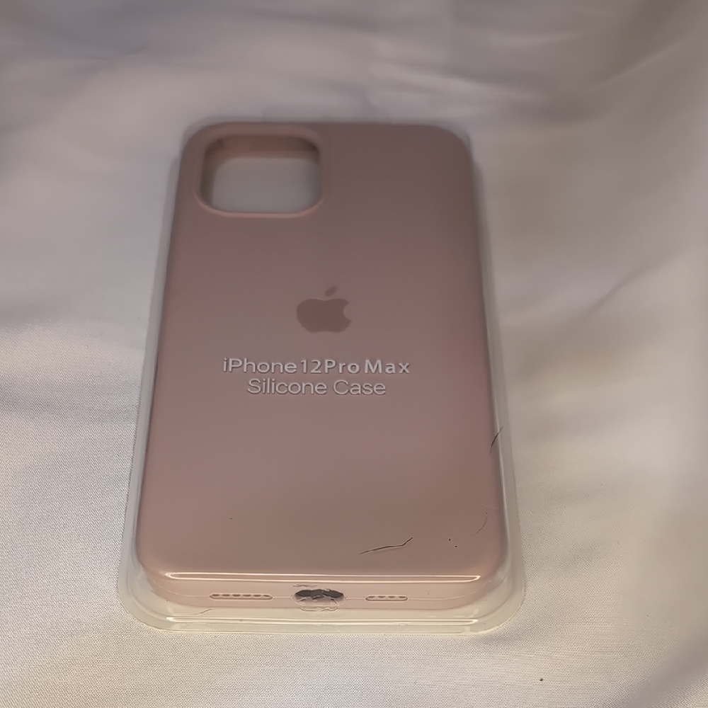 Apple iPhone 12 Pro Max Silicone Case - Soft Pink
